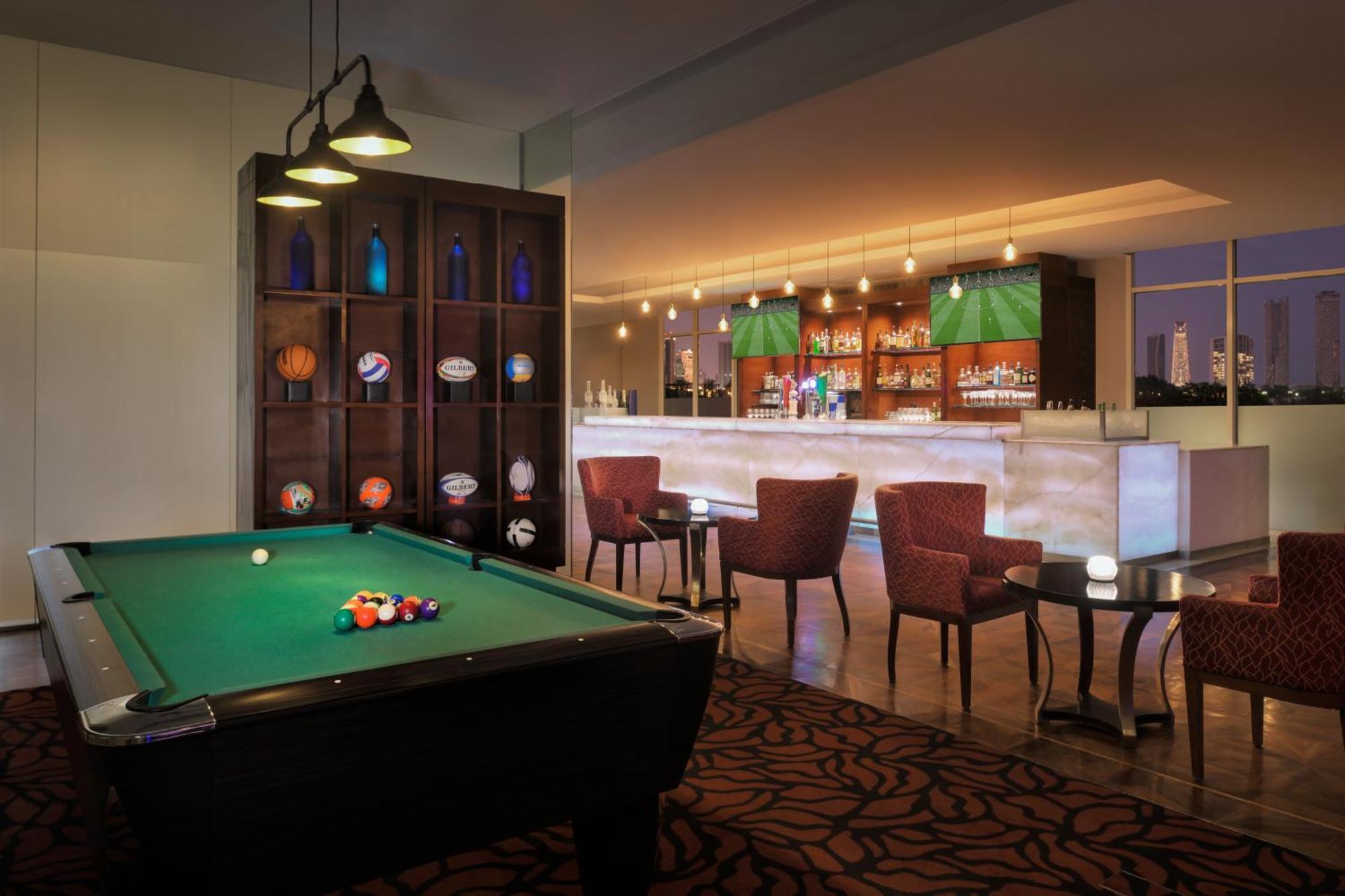 多哈君悦别墅酒店 外观 照片 The Sports Bar